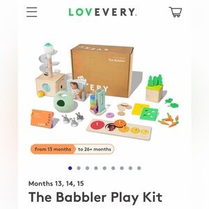 Lovevery The Babbler Play Kit - 13,14,15 months